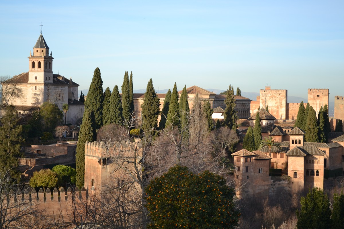 Feb 14th – Onwards to Granada to visit the Alhambra&nbsp;Palace