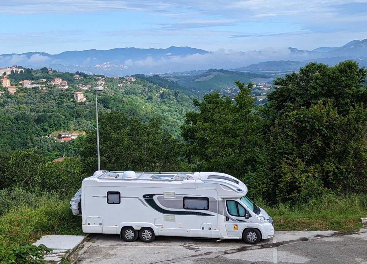 How to get from Rome to Pompeii when on a Motorhome&nbsp;Roadtrip